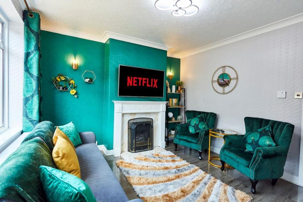 *Little Haven In Leeds* ¤Private Parking¤ Ensuite ลีดส์ ภายนอก รูปภาพ